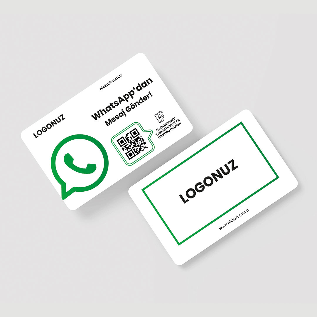 WhatsApp Mesaj Kartı Tasarım - 08